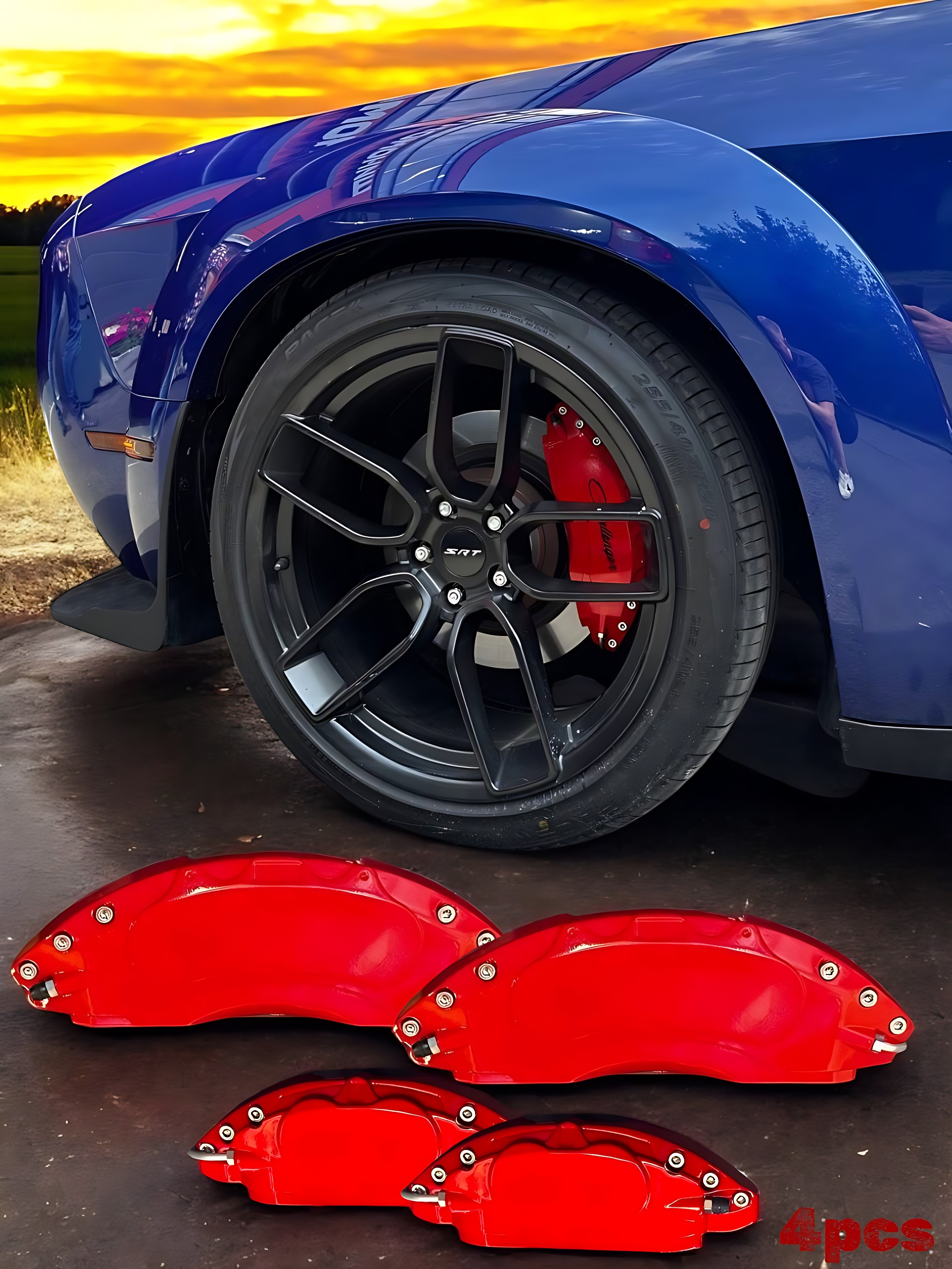 Dodge Challenger Custom Caliper Covers